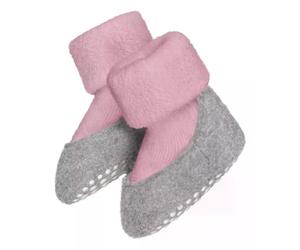 FALKE Unisex Baby Baby Cosyshoe Stoppersocken atmungsaktive klimaregulierende geruchshemmende Wolle rutschhemmende Noppen auf der Filzsohle komfortabel warm mit Plüsch hautfreundlich 1 Paar