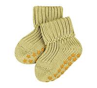 FALKE Unisex Baby Hausschuhe Catspads Cotton, Baumwolle, 1 Paar, Gelb (Sunshine 1670), 80-92