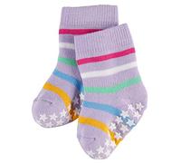 FALKE Unisex Baby Multi Stripe Socken, lupine, 62-68