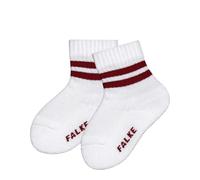 FALKE Unisex Baby Socken Baby Dynamic B So Baumwolle gemustert 1 Paar, Weiß White 2008, 74-80