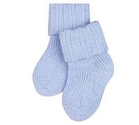 Falke Baby Socken Flausch SO 10408-6290 – mit Wolle & Baumwolle – Crystal Blue Gr. 74/80