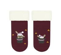 FALKE Unisex Baby Socken Magic Bunny B So Baumwolle gemustert 1 Paar, Rot Ruby 8830, 74-80