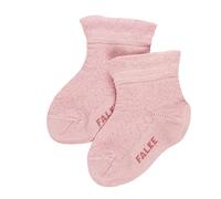 FALKE Unisex Baby Socken Romantic Net, Baumwolle, 1 Paar, Rosa (Thulit 8663), 80-92