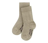 FALKE Unisex Baby Socken Sensitive B SO Baumwolle mit Komfortbund 1 Paar, Beige (Sand Melange 4650) neu - umweltfreundlich, 74-80