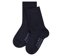 FALKE Unisex Baby Socken Sensitive B SO Baumwolle mit Komfortbund 1 Paar, Blau (Dark Navy 6370) neu - umweltfreundlich, 74-80