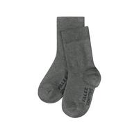 FALKE Unisex Baby Socken Sensitive B So Baumwolle mit Komfortbund 1 Paar, Grau Light Grey Melange 3390, 74-80