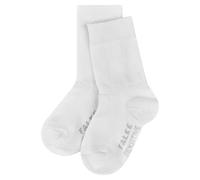 FALKE Unisex Baby Socken Sensitive B SO Baumwolle mit Komfortbund 1 Paar, Weiß (White 2000) neu - umweltfreundlich, 50-56