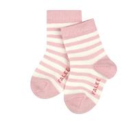 FALKE Unisex Baby Socken Stripe B So Baumwolle gemustert 1 Paar, Rosa Thulit 8663, 74-80