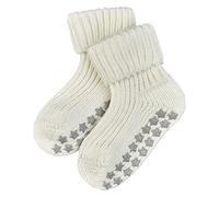 Falke Baby Hausstrümpfe Catspads 10603-2040 Baumwolle rutschhemmende Noppen 6-12M Off-White