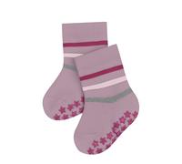 Falke Baby Stoppersocken Multi Stripe 12181-8666 Baumwolle rutschhemmende Noppen Rosewater 1-6M