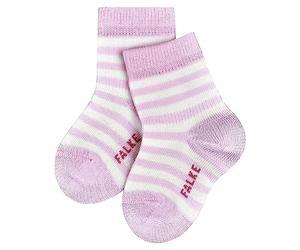 FALKE Unisex Baby Stripe Socken atmungsaktive nachhaltige Baumwolle Babysocken hautfreundlich rutschfrei gestreift elastische Zone am Knöchel für besseren Sitz 1 Paar
