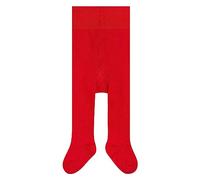 FALKE Unisex Baby Strumpfhose Family, Baumwolle, 1 Paar, Rot (Fire 8150), 6-12 Monate (74-80cm)