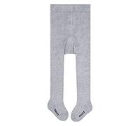 FALKE Unisex Baby Strumpfhose Soft Plush, Baumwolle, 1 Stück, Grau (Light Grey 3400), 80-92