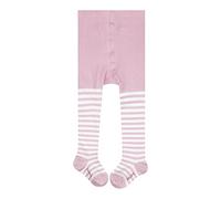 Falke Unisex Baby-Strumpfhose Stripe B TI Baumwolle, dick gemustert Rosa (Thulit 8663) 74-80 1 Stück