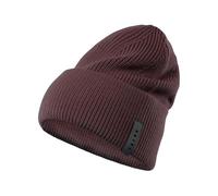 FALKE Unisex Beanie-Mütze Basic Hat Pearlstitch U Be Wolle schnelltrocknend warm 1 Stück, Braun Sable 5911, OneSize