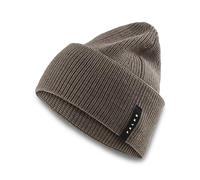 FALKE Unisex Beanie-Mütze Basic Hat Pearlstitch U BE Wolle schnelltrocknend warm 1 Stück, Braun (Walnut Melange 5970), ONESIZE