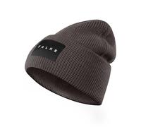 FALKE Unisex Beanie-Mütze Basic Label Big U Be Wolle schnelltrocknend warm 1 Stück, Braun Brown Melange 5106, ONESIZE