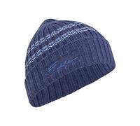 FALKE Unisex Beanie-Mütze Favourites U Be Wolle schnelltrocknend warm 1 Stück, Blau Darkblue 6681, OneSize
