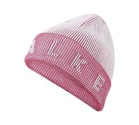 FALKE Unisex Beanie-Mütze Ski Hat Logo U BE Wolle Funktionsmaterial schnelltrocknend warm 1 Stück, Weiß (Off-White 2040), ONESIZE