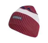 FALKE Unisex Beanie-Mütze Skiing U Be Wolle Funktionsmaterial schnelltrocknend warm 1 Stück, Rot Merlot 8117, OneSize