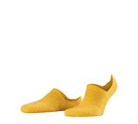 FALKE Unisex Cool Kick Invisible, Ultraleichte Plüschsohle, Rutschfest durch Silikon im Fersenbereich, 1er pack, Gelb (Lemonade 1301), 42-43