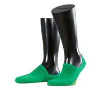 FALKE Unisex Cool Kick Invisible, - Ultraleichte Plüschsohle, Rutschfest durch Silikon im Fersenbereich ,1er pack, emerald green, 39-41 (UK 5.5-7.5 Ι US 6.5-8.5)