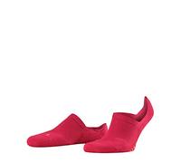 FALKE Unisex Cool Kick Invisible, Ultraleichte Plüschsohle, Rutschfest durch Silikon im Fersenbereich, 1er pack, Rot (Ribes 8547), 42-43