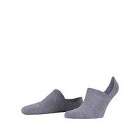 FALKE Unisex Füßlinge Cool Kick Invisible U IN weich atmungsaktiv schnelltrocknend unsichtbar einfarbig 1 Paar, Grau (Light Grey 3400), 35-36