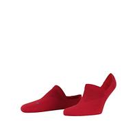 FALKE Unisex Füßlinge Cool Kick Invisible U IN weich atmungsaktiv schnelltrocknend unsichtbar einfarbig 1 Paar, Rot (Fire 8150), 42-43