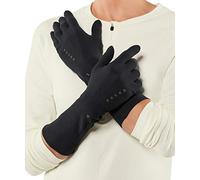 FALKE Unisex Handschuhe Light, nahtlose Handschuhe für Damen und Herren aus Funktionsfaser, zum Unterziehen geeignet, im Winter, zum Sport, Laufen, 1 Paar, Schwarz, Größe: L, L-XL