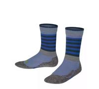 FALKE Unisex Kinder Active Frog Socken Wolle Blau Rot viele weitere Farben verstärkte Kindersocken mit Muster atmungsaktiv dick mit Streifen gegen Schweiß für aktive Kinder HP