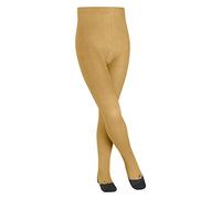 FALKE Unisex Kinder Active Warm K TI Strumpfhose, Gelb (Hay 1120), 12-18 Monate (80-92cm)