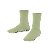 FALKE Unisex Kinder Stoppersocken Catspads K Hp Baumwolle rutschhemmende Noppen 1 Paar, Grün Jade 7376, 27-30