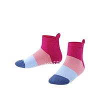 FALKE Unisex Kinder Colour Block Haussocken rutschhemmende Noppen auf der Sohle komfortabel mit Plüsch hautfreundlich flache Naht gegen Druckstellen atmungsaktive nachhaltige Baumwolle 1 Paar