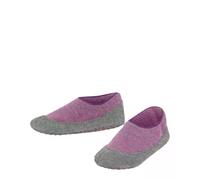 FALKE Unisex Kinder Cosy Slipper Stoppersocken atmungsaktive klimaregulierende geruchshemmende Wolle rutschhemmende Noppen auf der Filzsohle Füßlinge komfortabel warm Plüsch bequem 1 Paar