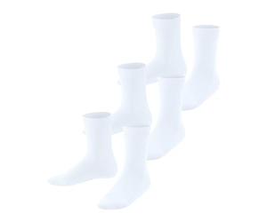 FALKE Unisex Kinder Family 3-Pack Socken atmungsaktive nachhaltige biologische Baumwolle verstärkte Kindersocken strapazierfähig rutschfrei hautfreundlich einfarbig Multipack 3 Paar