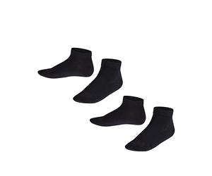 FALKE Unisex Kinder Happy 2-Pack Sneakersocken Baumwolle atmungsaktiv