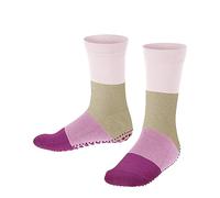 FALKE Unisex Kinder Hausschuh-Socken Summer K HP Baumwolle rutschhemmende Noppen 1 Paar, Rosa (Powder Rose 8900), 39-42