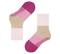 FALKE Unisex Kinder Hausschuh-Socken Summer K HP Baumwolle rutschhemmende Noppen 1 Paar, Rosa (Powder Rose 8900), 31-34