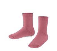 FALKE Unisex Kinder Hausschuhe Catspads, Baumwolle Wolle, 1 Paar, Rosa (Tea Rose 8773), 31-34