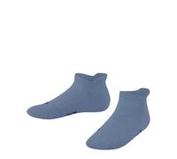 FALKE Unisex Kinder Sneakersocken Cool Kick K Sn weich atmungsaktiv schnelltrocknend kurz einfarbig 1 Paar, Blau Sky Blue 6876, 27-30