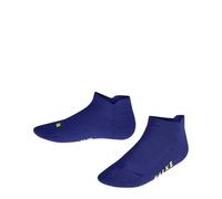 FALKE Unisex Kinder Sneakersocken Cool Kick K Sn weich atmungsaktiv schnelltrocknend kurz einfarbig 1 Paar, Blau Imperial 6065, 31-34
