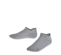 Falke Unisex Kinder Sneakersocken Cool Kick Sneaker K SN – weich, atmungsaktiv, kurz – Grau 23-26