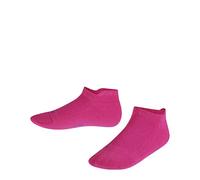 FALKE Unisex Kinder Sneakersocken Cool Kick Sneaker K Sn weich atmungsaktiv schnelltrocknend kurz einfarbig 1 Paar, Rosa Gloss 8550, 23-26