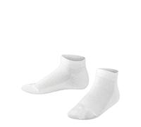Falke Kinder Sneakersocken Family SN 12997-2000, nachhaltige Baumwolle, Weiß, Größe 19-22