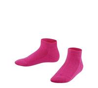 FALKE Unisex Kinder Sneakersocken Family K SN nachhaltige biologische Baumwolle kurz einfarbig 1 Paar, Rosa (Gloss 8550) neu - umweltfreundlich, 35-38
