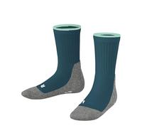FALKE Unisex Kinder Socken Active Everyday K So Funktionsmaterial dünn atmungsaktiv einfarbig 1 Paar, Türkis Peacock 7791, 23-26