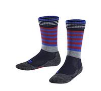 FALKE Unisex Kinder Socken Active Frog K SO Wolle Funktionsmaterial dick atmungsaktiv 1 Paar, Blau (Marine 6120), 39-42