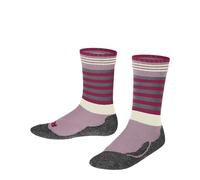 FALKE Unisex Kinder Socken Active Frog K So Wolle Funktionsmaterial dick atmungsaktiv gemustert 1 Paar, Rosa Thulit 8663, 31-34