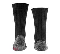 FALKE Unisex Kinder Socken Active Warm, Wolle, 1 Paar, Schwarz (Black 3000), 35-38